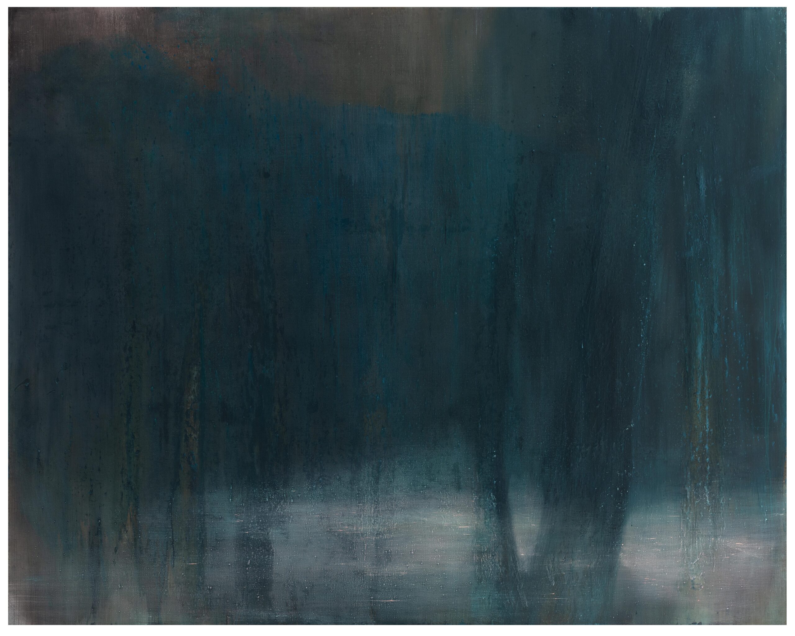 <b>Komunita</b> <br>syntetická barva na plátně <br>175x220 cm