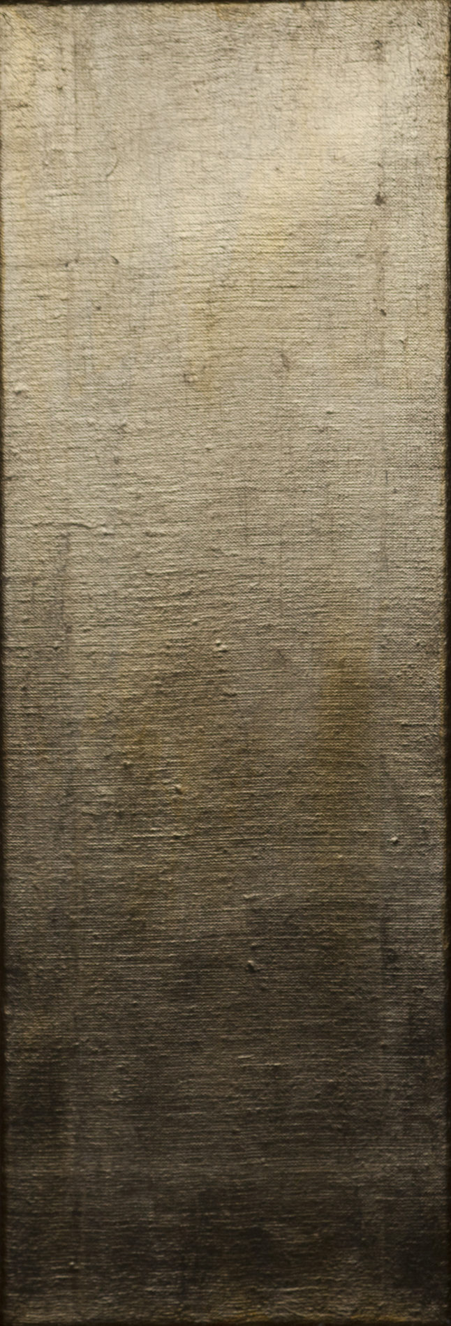 Anonym IV , malba plátkové zlato, 50x20,2013
