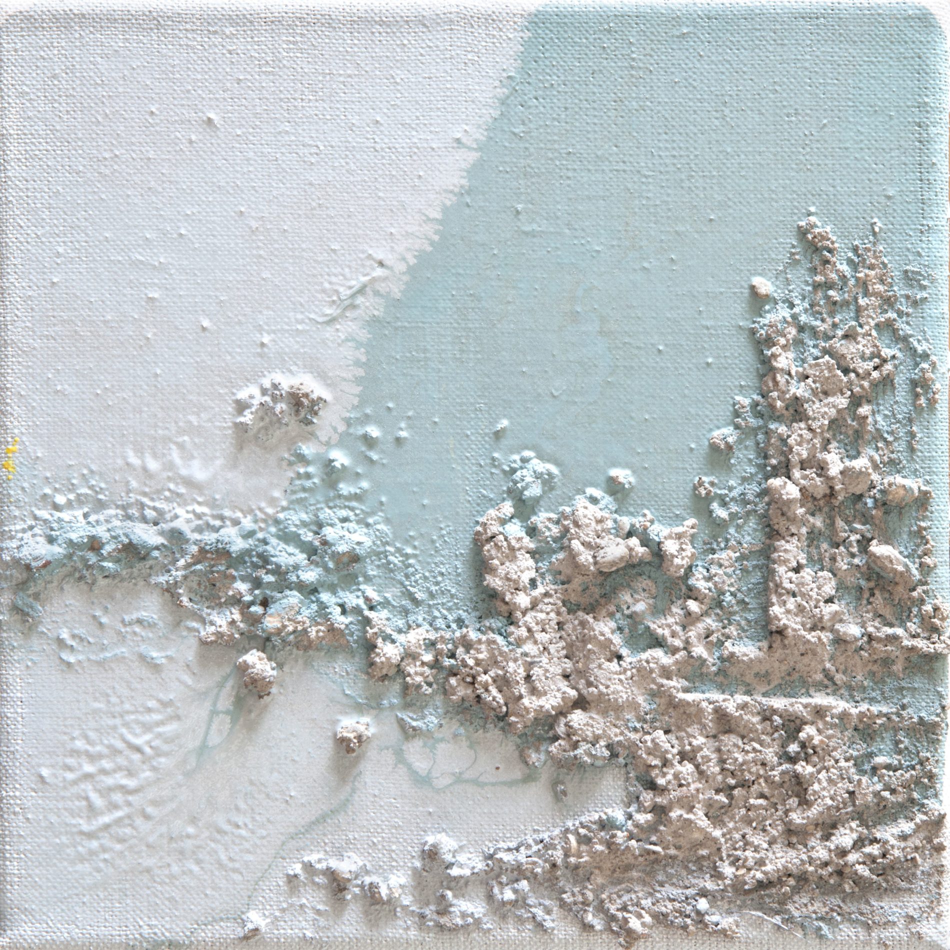 <b>Zátiší II</b><br>syntetická barva, beton<br>20x20 cm