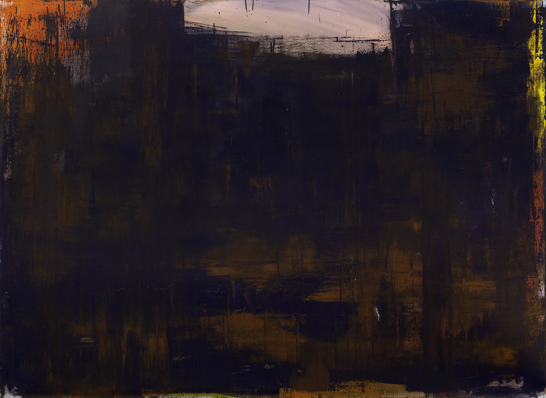 <b>Blata</b><br>syntetická barva na plátně<br>212x280 cm