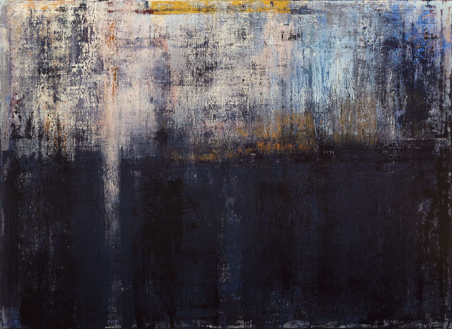 <b>Ponor</b><br>syntetická barva na plátně<br>212x280 cm