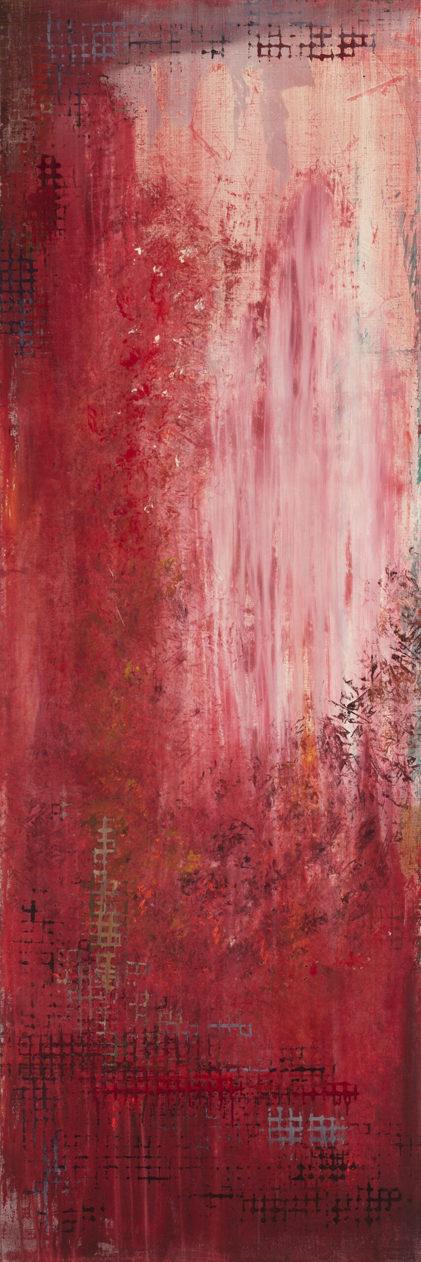 <b>INNERWOOD V.</b> <br>syntetika na plátně <br>80x240 cm